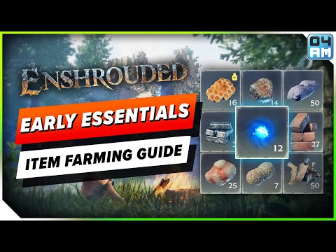 Enshrouded ULTIMATE Early Zone Item Farming Guide - All Locations & Best Upgrades