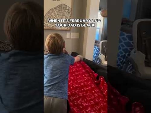 When It's February and Your Dad is Black