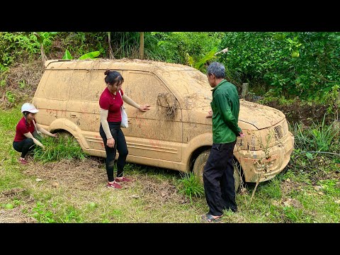 Girl Restores 2005 Mitsubishi Jolie Abandoned by Previous Owner for 20 Years - LÝ TIỂU HẰNG