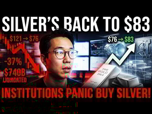 Silver’s Back Up $83: Institutions Are Buying Millions of Ounces (you should too!)
