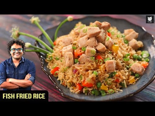 Fish Fried Rice | Indo Chinese Fried Rice | Fish Recipe | Easy Rice Recipe By Chef Varun Inamdar