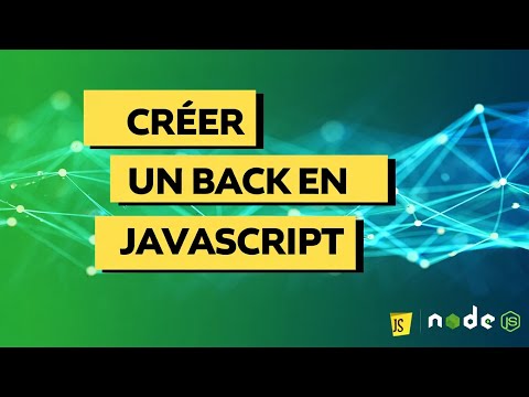 CRÉER UNE API AVEC NODEJS (CRUD EN JAVASCRIPT)