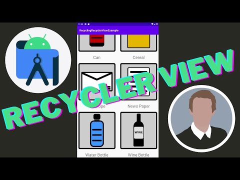 Recycler View Example Android Studio Tutorial