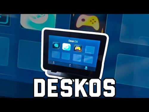 DeskOS - Touch Screen Stream deck alternative!