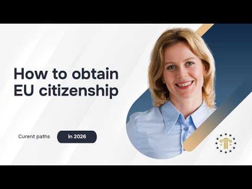 EU citizenship in 2026 – real ways to obtain a European passport