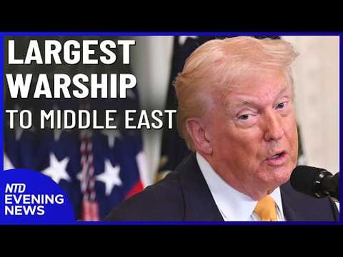 USS Gerald R. Ford Heads to Middle East; 8 Killed in Calif. Avalanche | NTD Evening News (Feb. 18)