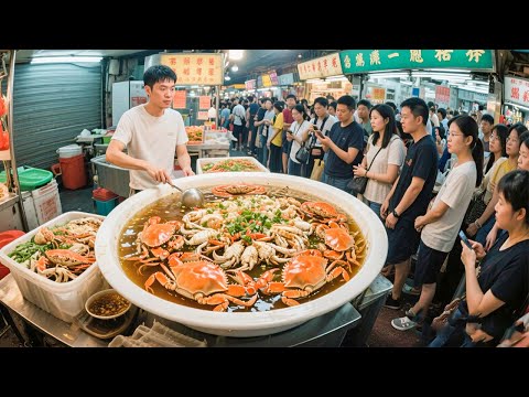 广东一家藏在巷子里的摊铺,每天中午12点准时排起长队,3h卖光100斤螃蟹,只为一口美味生腌!
