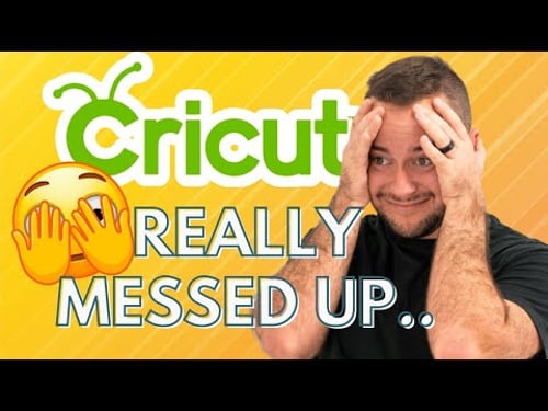 π«£WHAT HAPPENED TO CRICUT? π«£