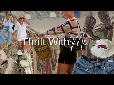 I FINALLY Found them in my size! Thrift with me for Summer! + thrift haul