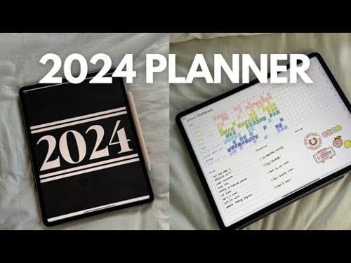 Plan on Your iPad in 2024 📱✍🏻 Digital Planner Tour