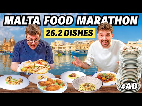 MALTA FOOD MARATHON CHALLENGE: 26.2 Dishes in 72 Hours Ep.2