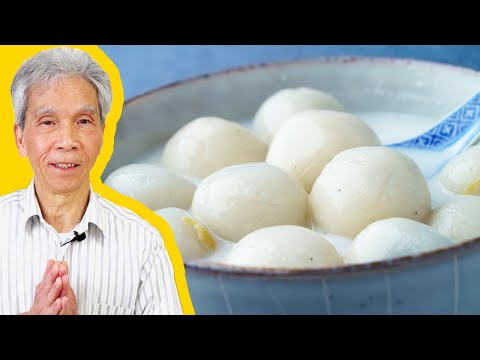 ๐คค Dad's CHEWY Sesame Tangyuan! (Sweet Glutinous Rice Balls ็ๆนฏๅ)