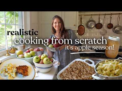 6 Homemade Basics & Simple Dinners for My Family / Delicious Applesauce, Air Fryer Chicken & More