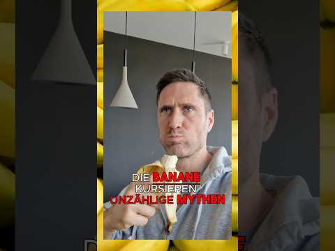Banane: Zuckerbombe oder unterschätztes Superfood? #shorts