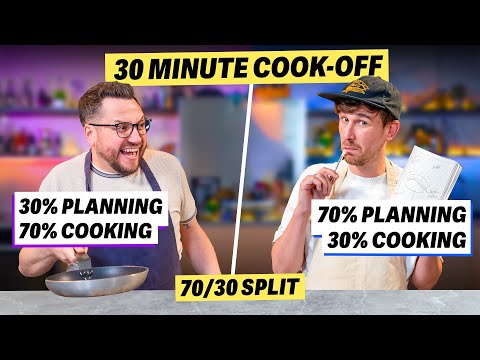 Which Wins? Cooking or Planning?