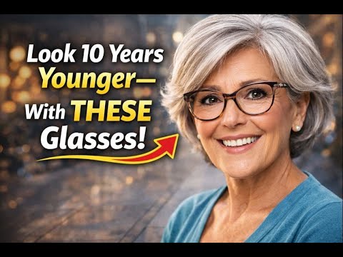 5 Flattering Glasses for Women Over 60 (Look 10 Years Younger Instantly!)