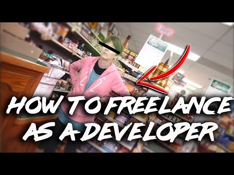 How to FREELANCE as a developer - REAL footage of how I got a client
