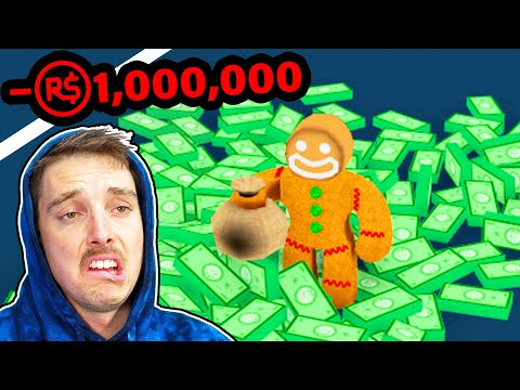 I spent $1,000,000 Robux