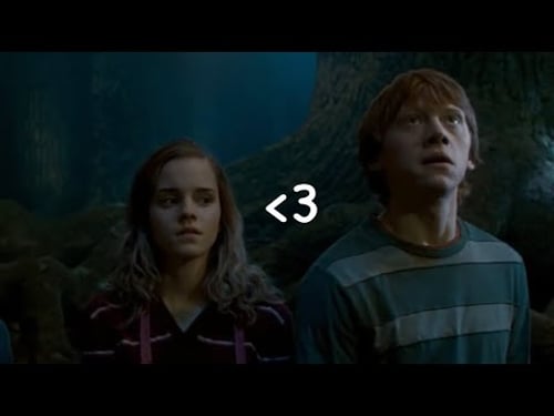 Ron being protective of Hermione for 51 seconds straight (Part 2)