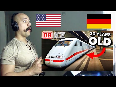 American Reacts To Germany’s FIRST High Speed Train is it still good
