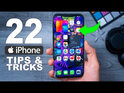 iPhone 13 - 22 Tips & Tricks for 2022- Secret settings & Hidden Features 🤫