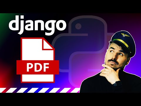 PDF in Django | How to create PDF files in a Django project (with images)