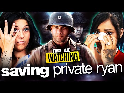 SAVING PRIVATE RYAN was Heartbreaking * MOVIE REACTION and COMMENTARY | First Time Watching (1998)