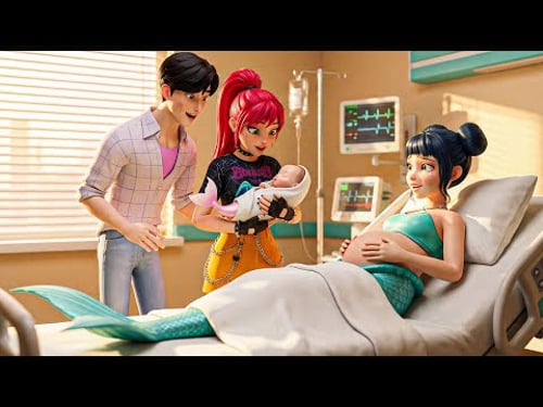 Mira Rescues the Pregnant Mermaid Zoey From Danger | KPOP Demon Hunters