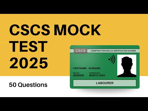 CSCS Mock Test 2025 | 50 Questions & Answers