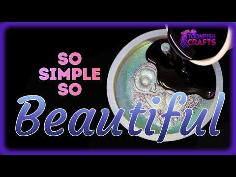 Stunning quick and simple resin art for beginners and everyone