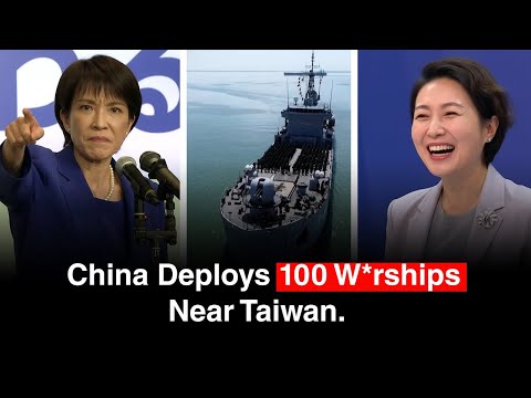 China Sends 100 W*rships, Takaichi Raise Alarms Over Taiwan