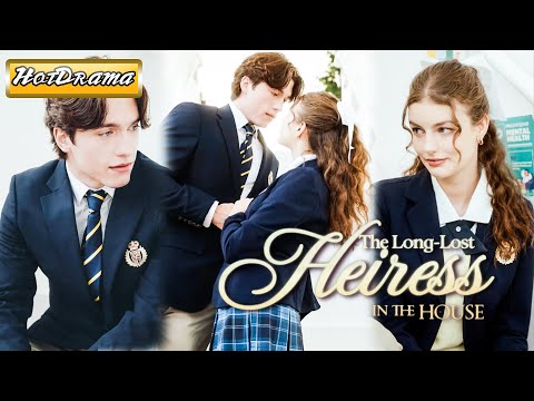 The slum girl is secretly an heiress; the fake heiress panics seeing her cousin hug her! #movie 👑