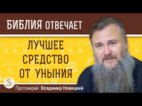 THE BEST REMEDY FOR DESPAIR. Archpriest Vladimir Novitsky