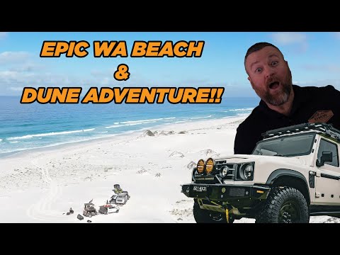 Epic Family Adventure: Stunning White Sand Beaches & Conquering Dunes in Western Australia!