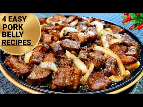4 Mouthwatering PORK BELLY Recipe To Impress Your Guests!π² PORK BELLY Recipe With a Twist!
