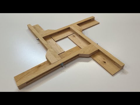 A tool everyone needs. Adjustable router template.