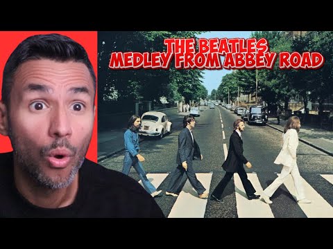 The Beatles - Medley from ABBEY ROAD (REACTION) First Time Hearing It