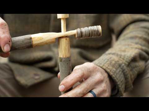 How to use STICKS to Make Perfect Rawhide Cordage