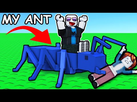 i created a DEADLY ANT ARMY in Roblox...