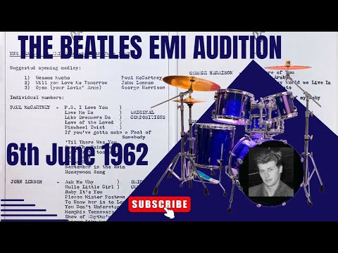 The Beatles EMI Audition 6th June 1962 at Abbey Road with George Martin - Part 1