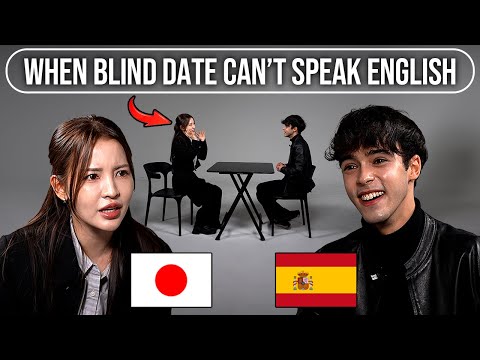 Blind Date With Random Foreigner Who don't Speak English! l "Does language matter in love?"