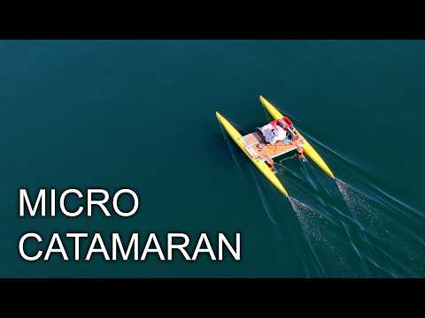 Range Test of my Electric Micro Catamaran