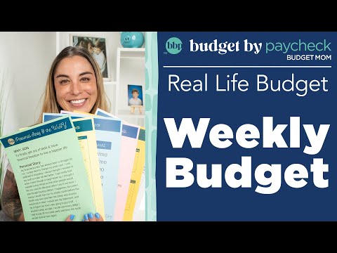 BBP Real Life Budgets - Weekly Budget