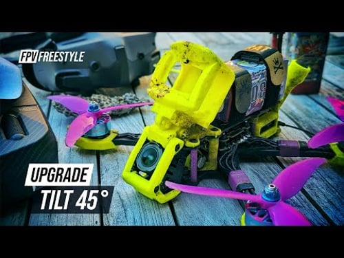 Testing tilt 45° / Raw Goggles DVR