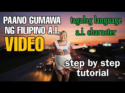 Paano gumawa ng tagalog a.i. video | paano gumawa ng ai video sa veo 3 gamit ang cellphone