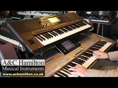 Yamaha PSR-SX900 Vs Tyros5 Keyboard Comparison