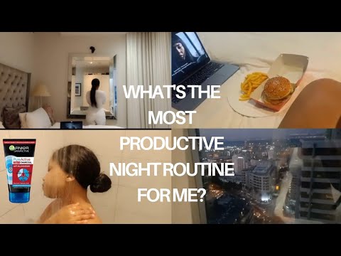 What's the MOST PRODUCTIVE Night Routine for Me?|The ultimate Night Routine for productivity