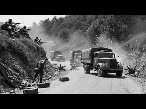 Les nazis riaient de la Résistance française — jusqu’à ce qu’une embuscade anéantisse leur convoi
