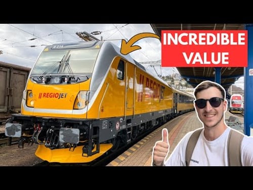 RegioJet's AMAZING Relax Class | Onboard Review