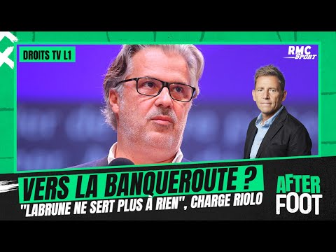 Droits TV : Les clubs de Ligue 1 vers la banqueroute ? "Labrune ne sert plus à rien", charge Riolo